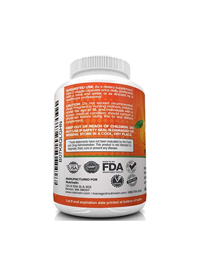 Nutrivein - Liposomal Vitamin C Dietary Supplement - 180 capsules - Image 1