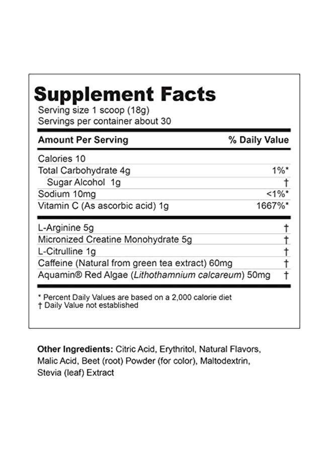 Gnarly Nutrition - Pump Creatine Sports Nutrition - Cranberry - Image 1