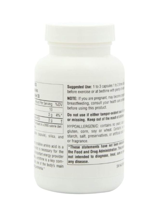 Source Naturals L-Ornithine 667 Mg - 100 Capsules - Image 4