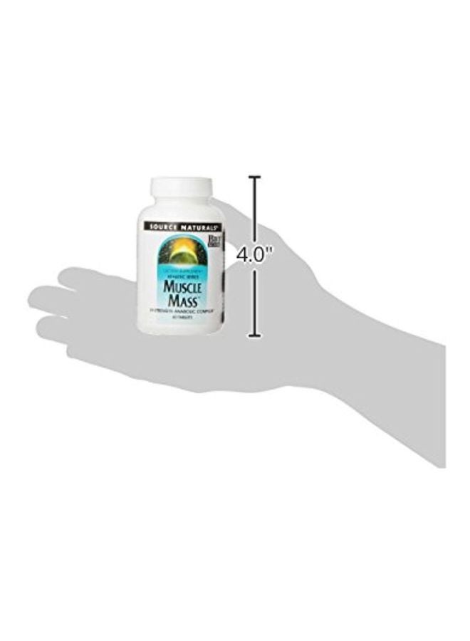 سورس ناتشورالز مكمل غذائي للرياضيين ماسل ماس - 60 قرصاً - Image 4
