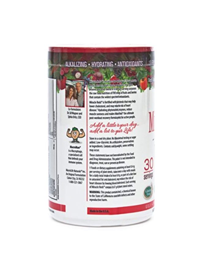 MacroLife Naturals Miracle Reds Superfood Dietary Supplement - Image 3