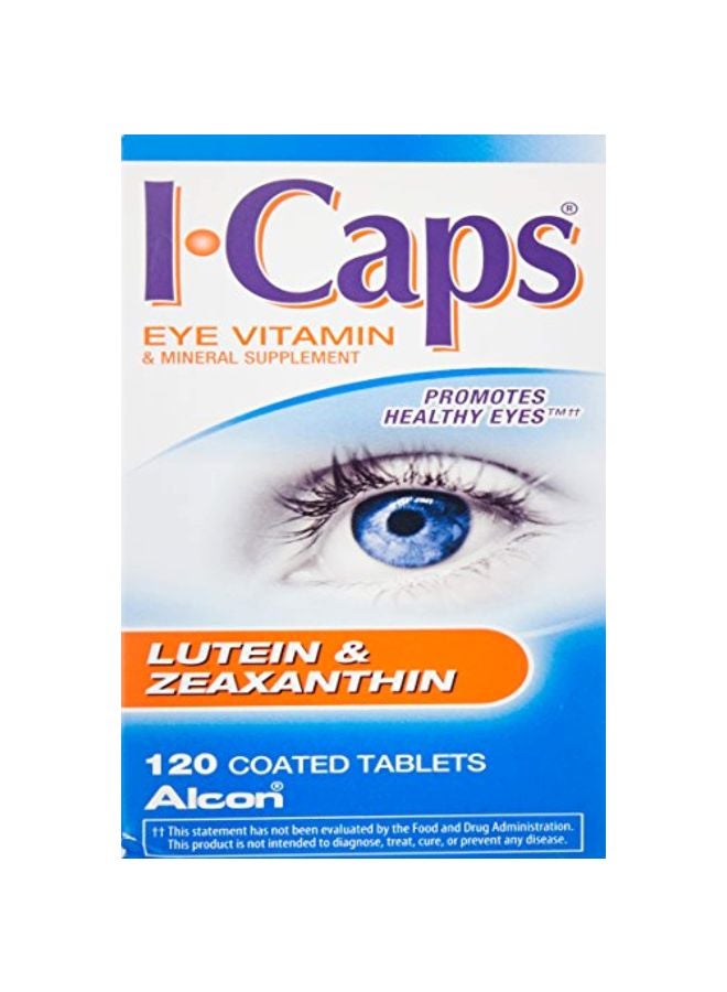 Systane - Icaps Lutein And Zeaxanthin Mineral Supplement - 120 Tablet - Image 1