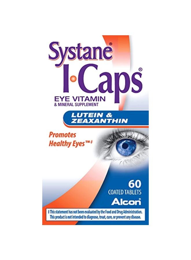 Systane - Icaps Lutein And Zeaxanthin Mineral Supplement - 120 Tablet - Image 1