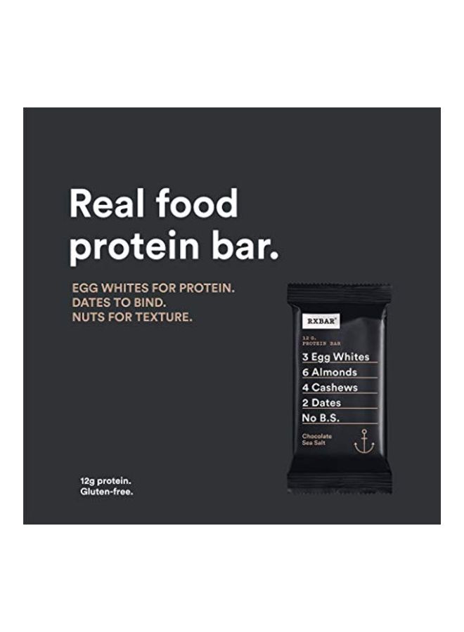 RXBAR Pack Of 24 Chocolate Sea Salt Protein Bar  - Image 3