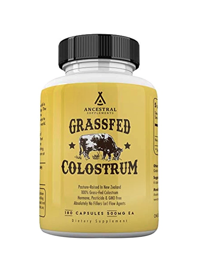 Ancestral Supplements Grassfed Colostrum 50 Mg - 180 Capsules  - Image 1