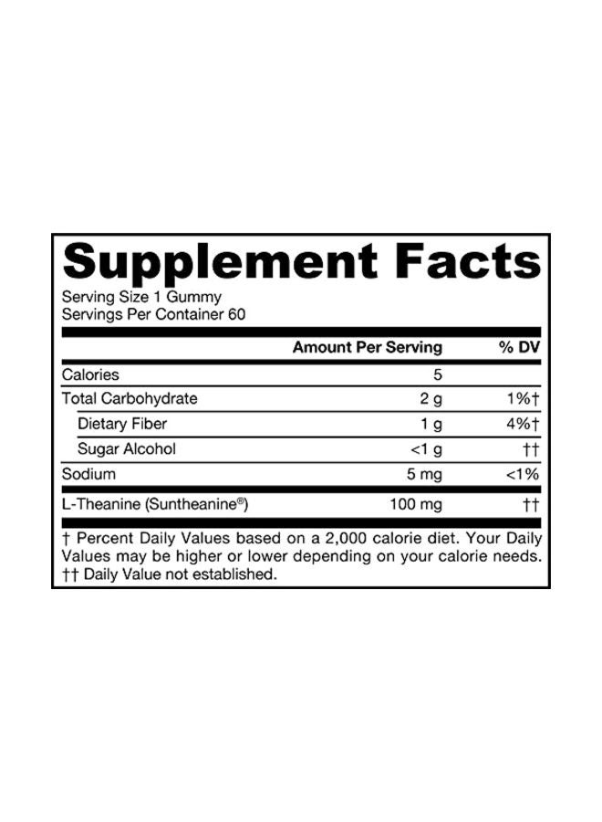 jarrow formulas Theanine Gummies - 60 Gummies  - Image 2