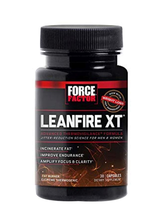 فوريس فاكتور مكمل غذائي لين فاير إكس تي حارق للدهون وشديد الإصدار للحرارة - 30 كبسولة - Image 1