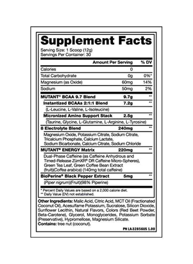 Mutant - BCAA 9.7 With BCAA 9.7 Energy And Mega Mug Bundle - Image 1