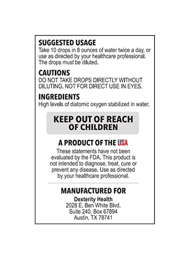 Dexterity Health - Liquid Oxygen Supplement - Image 1