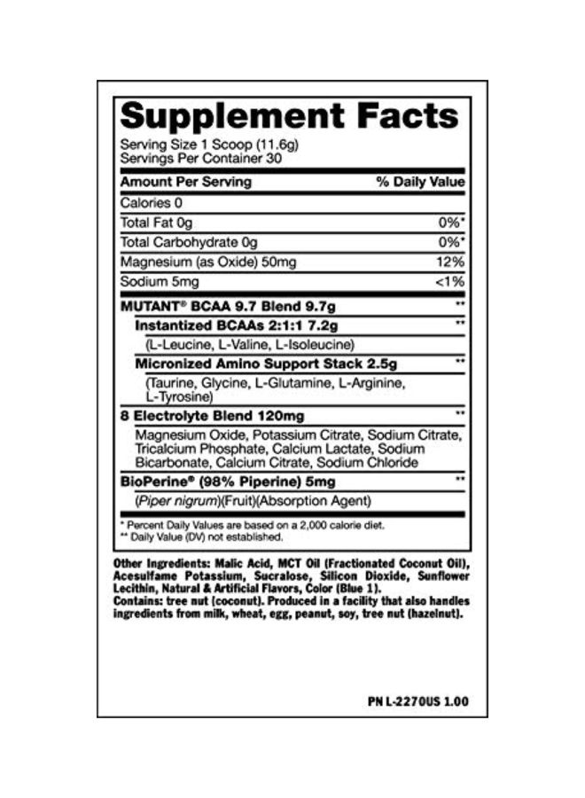 Mutant - BCAA 9.7 With BCAA 9.7 Energy And Mega Mug Bundle - Image 1