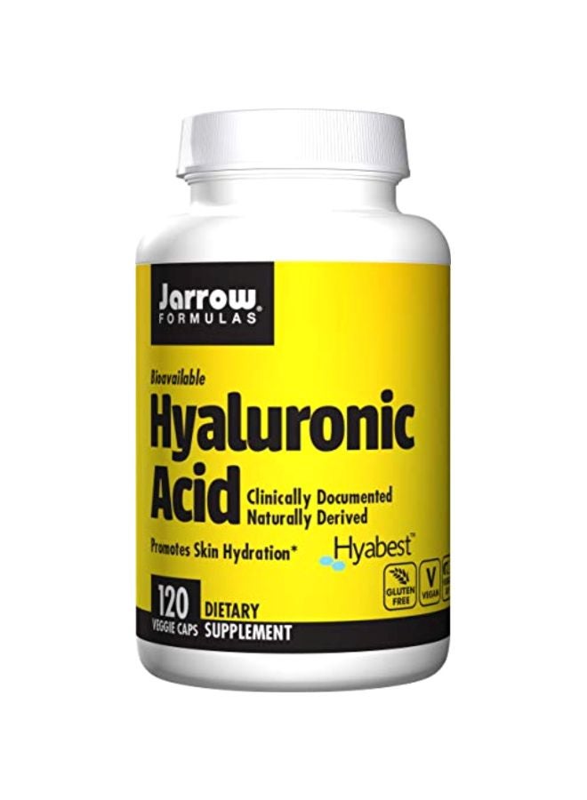 jarrow formulas Hyaluronic Acid Dietary Supplement - 120 Vegetarian Capsules - Image 1