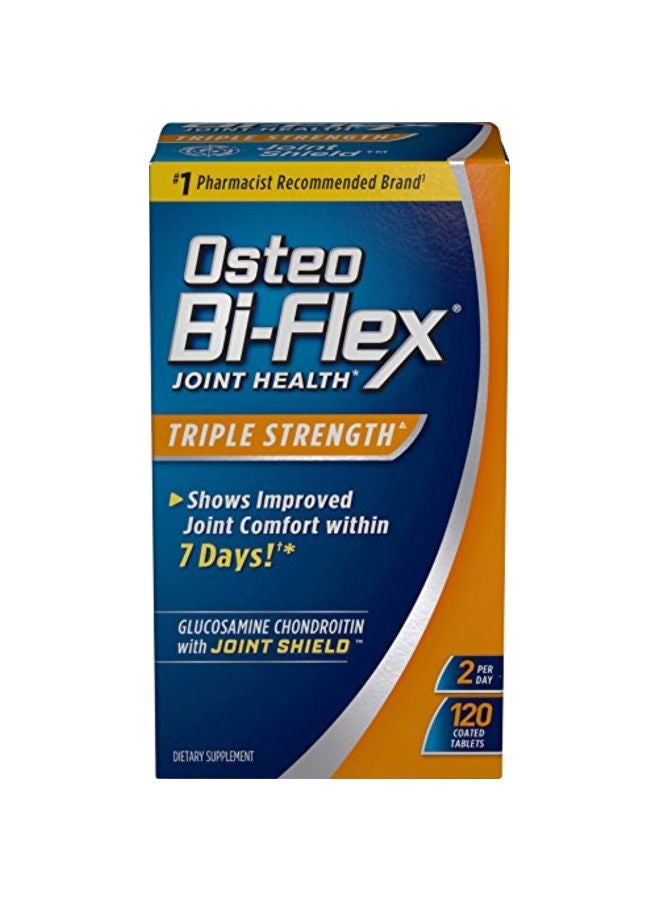 Osteo Bi-Flex Joint Health Triple Strength Dietary Supplement - 120 Tablets - Image 1
