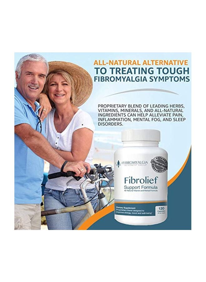 Fibromyalgia Treatment Group - Fibrolief Support Supplement- 120 Capsules - Image 1