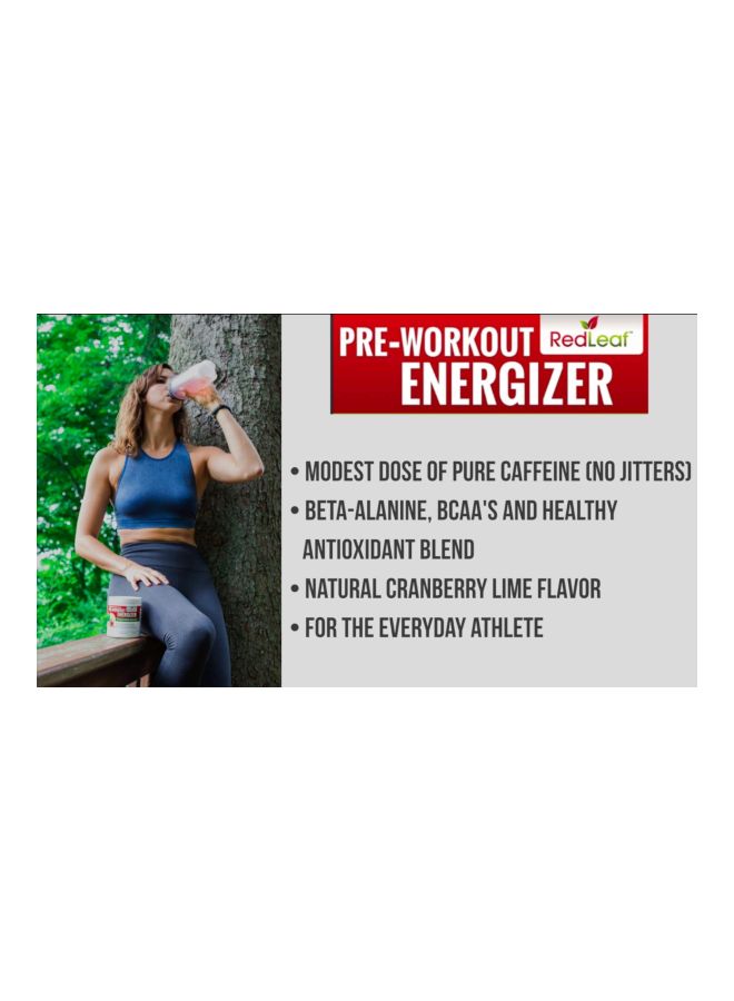 Red Leaf - Pre-Workout Energizer Nutrition Powder - Image 1