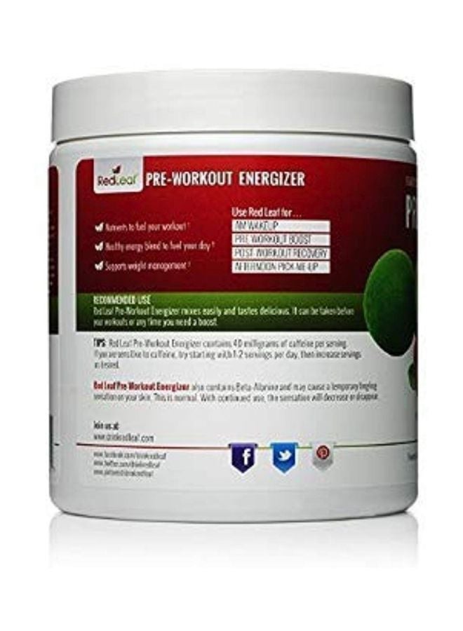 Red Leaf - Pre-Workout Energizer Nutrition Powder - Image 1