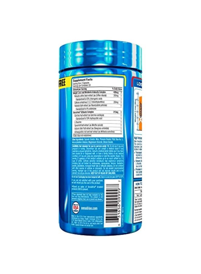 Xenadrine - Ultimate Weight Loss Dietary Supplement - 120 Capsules - Image 1