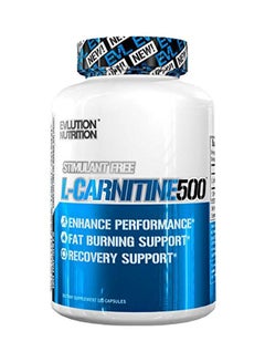 Evlution L-Carnitine 500 mg - 120 Capsules  - Image 1