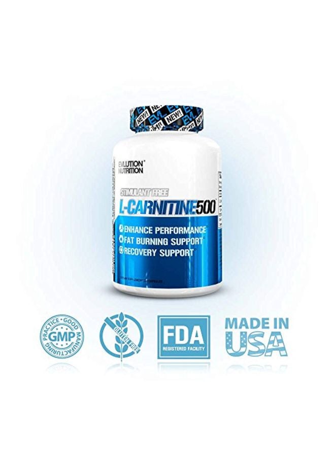 إيفولوشن مكمل غذائي إل - كارنتين وزن 500 مجم - عدد 120 كبسولة - Image 5