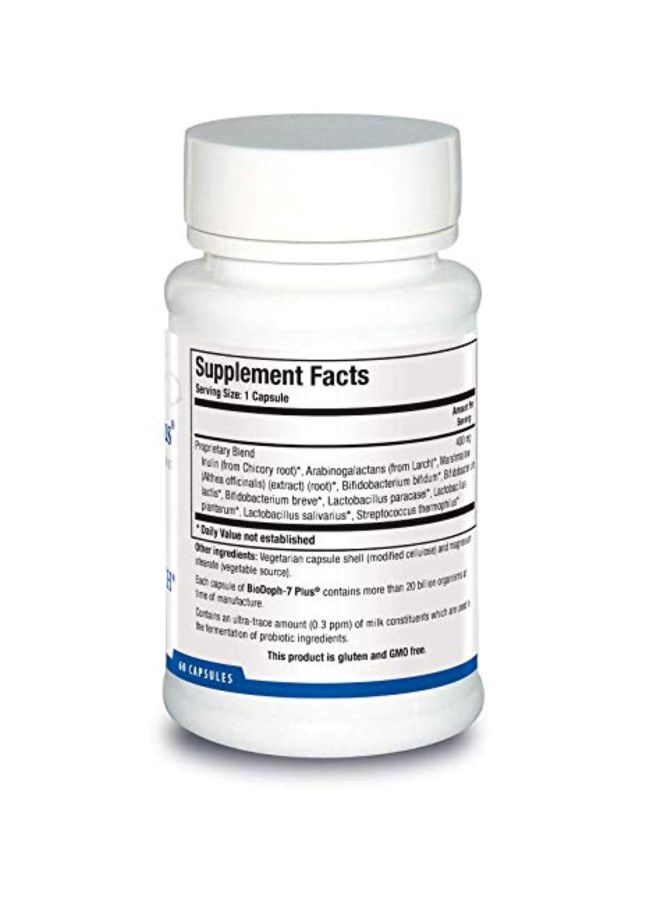 بيوتيكس المكمل الغذائي ريسيرش بايو دوف-7 بلس - 60 كبسولة - Image 2