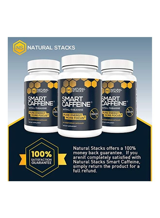 Smart Caffeine Supplement - 60 Vegetarian Capsules - v1575377052/N32481149A_6