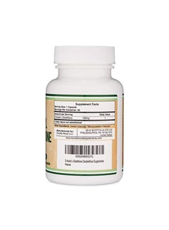 Double Wood Supplements S-Acetyl L-Glutathione - 100mg - 60 Capsules  - Image 2