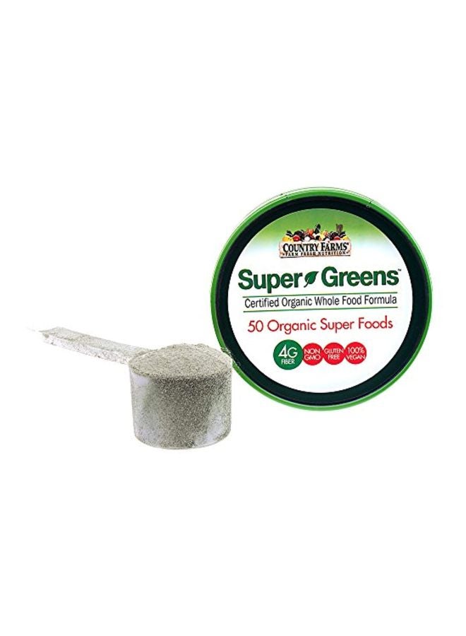 Super Greens, 50 Organic Super Foods, Unflavored, 10.6 oz - v1575377065/N32470214A_6