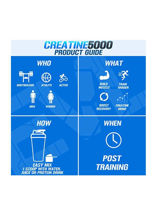 Evlution Creatine5000 Dietary Supplement - Image 5