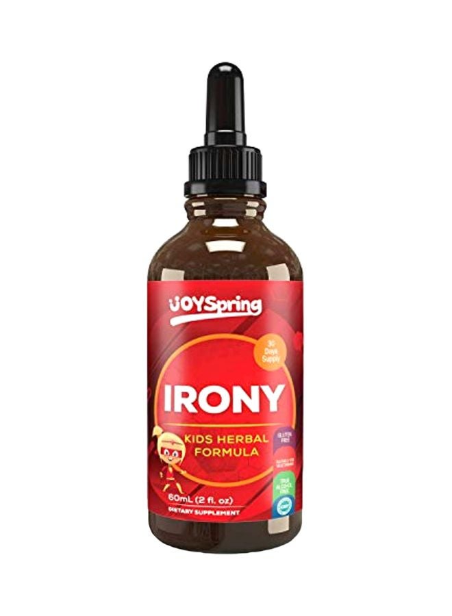 جوي سبرينج عبوة مكمل غذائي آيروني بتركيبة عشبية - Image 1