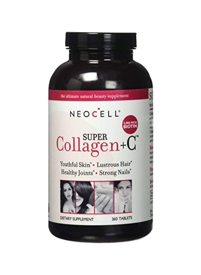 NEOCELL - Super Collagen + C Dietary Supplement - 360 Tablets - Image 1