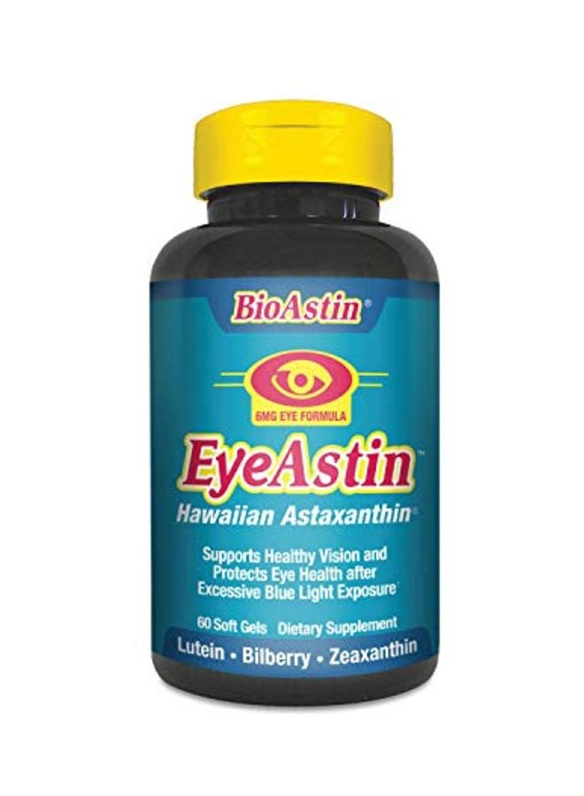 Nutrex Hawaii EyeAstin Dietary Supplement - 60 Softgels  - Image 1