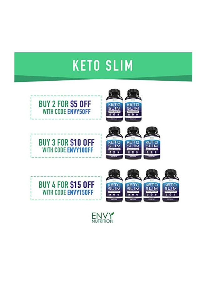 Keto Slim Diet Pills - 60 Capsules