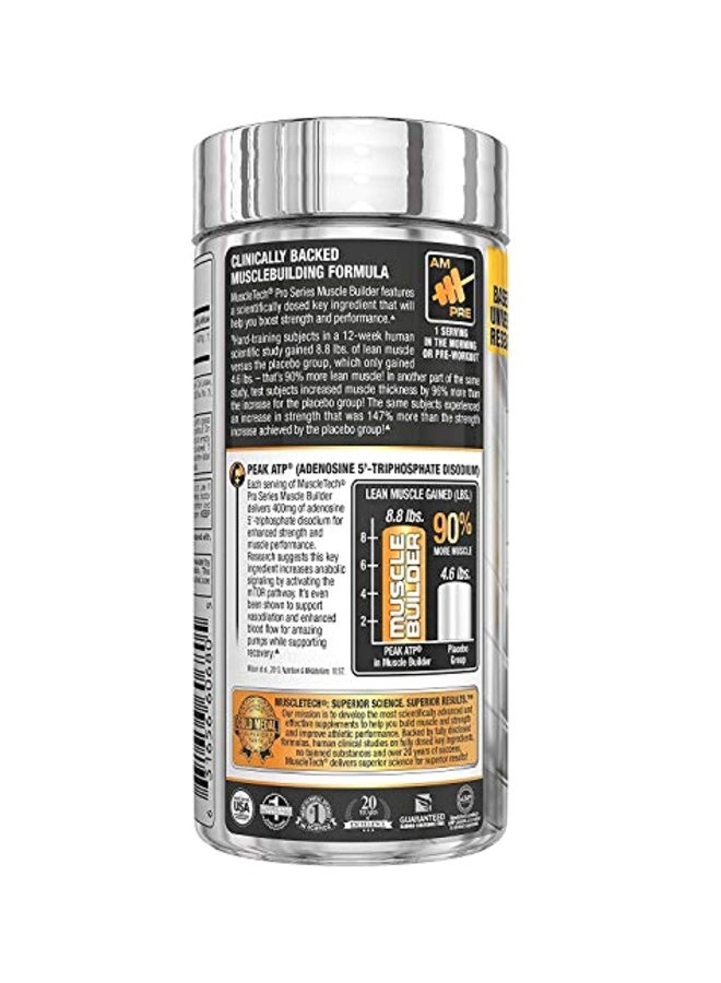MuscleTech Muscle Builder Dietary Supplement - Unflavored - 30 Capsules  - Image 3