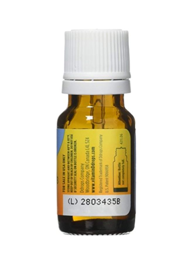 Ddrops 3-Piece Liquid Vitamin D3 400 IU Dietary Supplement - 90 Drops - Image 2