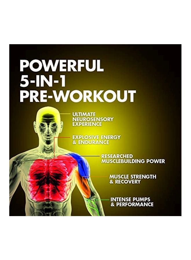 MuscleTech VaporX5 Next Gen Pre-Workout - Blue Raspberry Fusion - 30 Servings - Image 5