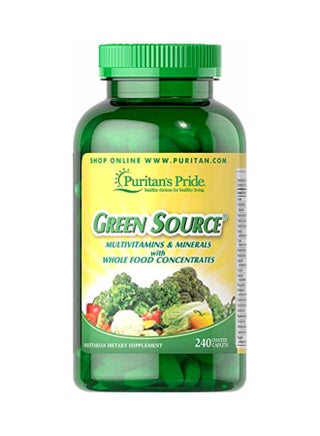 Green Source Multivitamin And Minerals- 240 Capsules - v1575377476/N32477077A_1