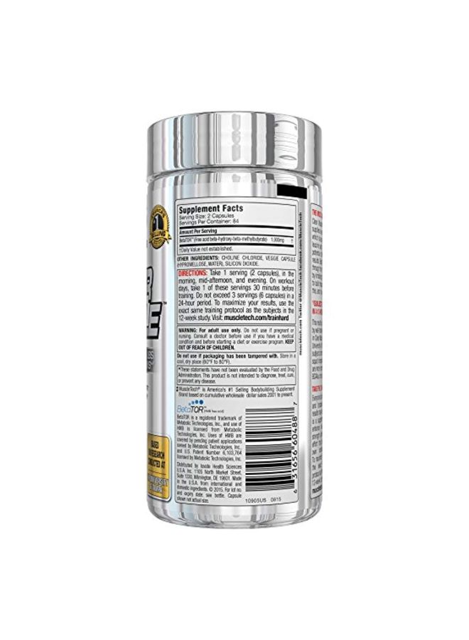 MuscleTech - Clear Muscle Dietary Supplement - Unflavored - 168 Capsules - Image 1
