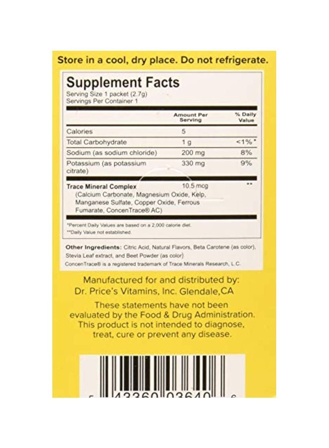 Dr. Price's Vitamins - Pack Of 30 Electrolyte Mix Super Hydration Formulas - Image 1