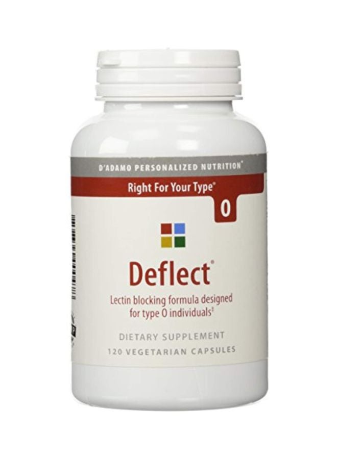 D'Adamo Deflect Dietary Supplement - 120 Vegetarian Capsules - Image 1