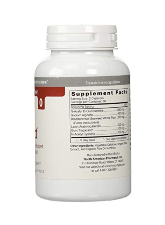 D'Adamo Deflect Dietary Supplement - 120 Vegetarian Capsules - Image 2