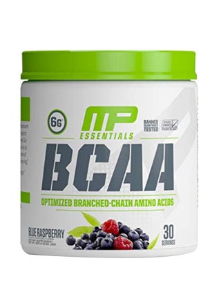 Essentials BCAA Powder - Blue Raspberry - 30 Servings - v1575377788/N32481261A_1