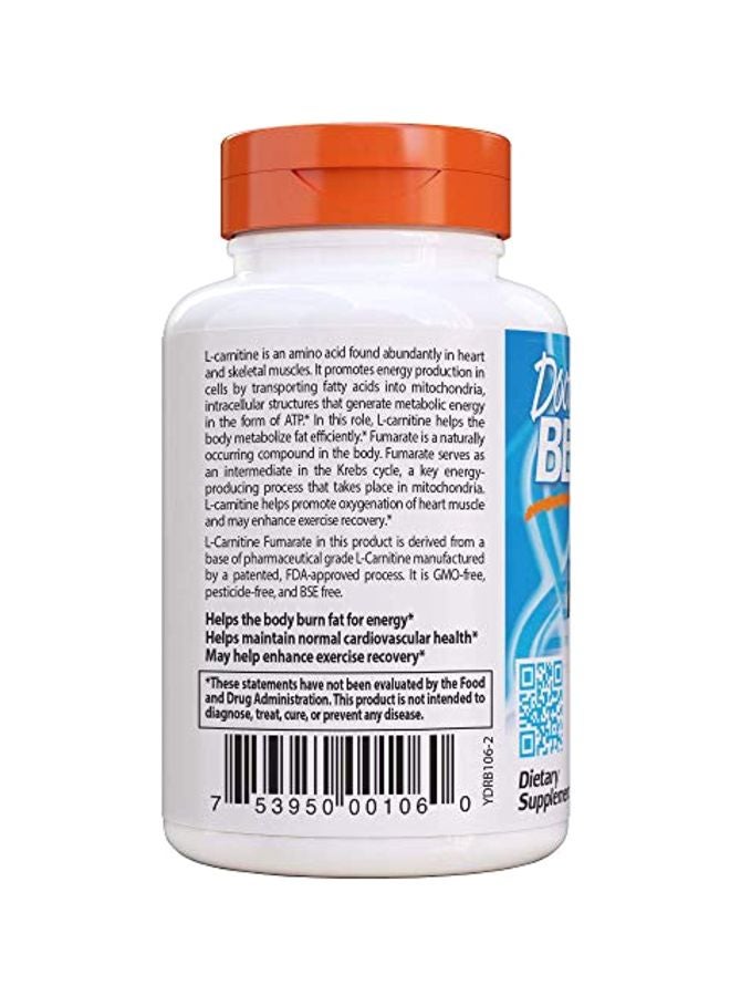 Doctor's BEST - L-Carnitine Fumarate - 60 Veggie Caps - Image 1