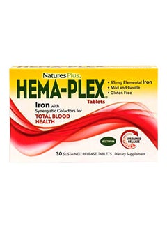 Hema-Plex Dietary Supplements - 30 Tablets - v1575377895/N32474059A_1