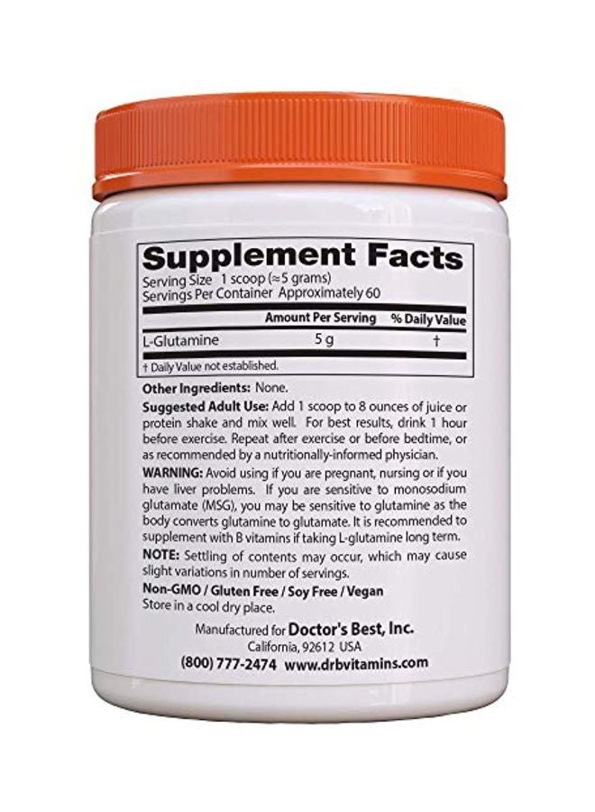 Doctor's BEST Pure L-Glutamine Powder  - Image 2