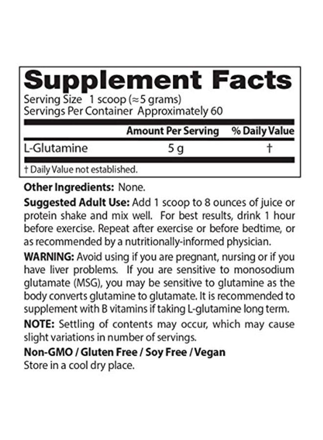 Doctor's BEST Pure L-Glutamine Powder  - Image 5