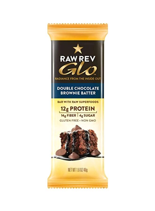 Raw Rev Glo Double Chocolate Brownie Batter Bar 