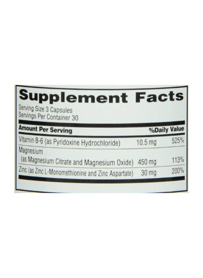 MET-Rx - ZMA Supplement - 90 Capsules - Image 1