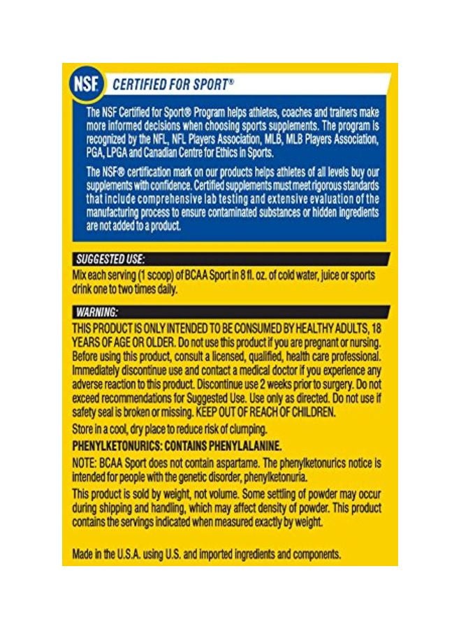 CELLUCOR - BCAA Sport Protein - Cherry Limeade - 330 Gram 11.6 oz - Image 1