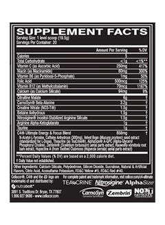 C4 Ultimate Pre-Workout - Orange Mango - 20 Servings - v1575378573/N32482436A_4