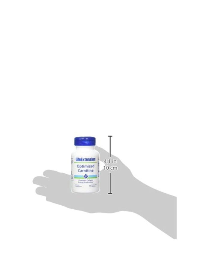 Life Extension Optimized Carnitine - 60 Vegetarian Capsules - Image 3