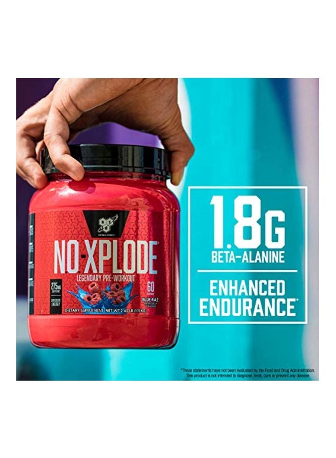 بي إس إن مكمل نو-إكسبلود بالكرياتين يؤخذ قبل التمرين - بلو راز - Image 2